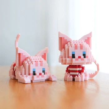 Конструктор Cute Cat 2 в 1 Фигурка Кот 362 деталей (01893)
