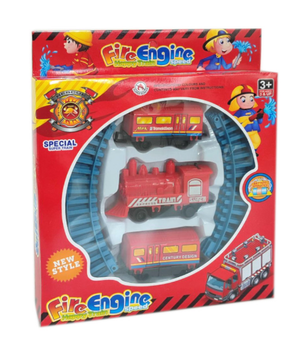 Железная дорога игрушечная A999-45/49 красная