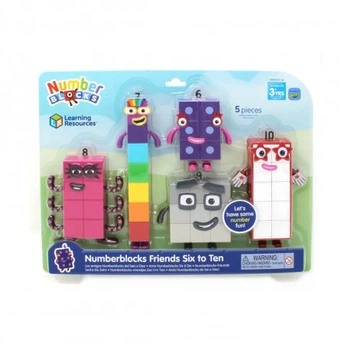 Игровые фигурки Numberblocks Друзья от 6 до 10 Learning resources HM95357-UK