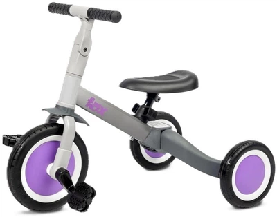 Rowerek dziecięcy Toyz Fox 4w1 Szary TOYZ-0273 (5903076322302)