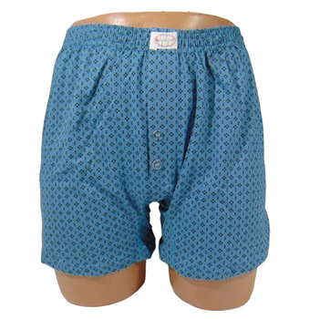 Мужские трусы хлопок р.XL(50) синие Doremi D4-107