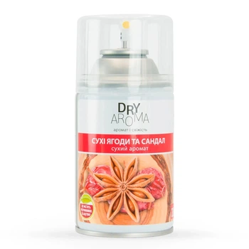 Освіжувач повітря Domo Dry Aroma Сухі ягоди та сандал Для диспенсерів 250 мл (4820024946278)