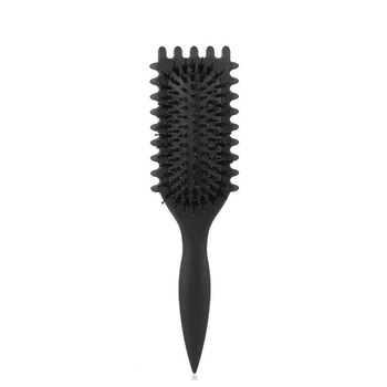Щетка для укладки вьющихся волос Curly Hair Brush Styling черная