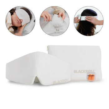 Маска для сну BLACKROLL® SLEEP MASK PREMIUM COMFORT з берушами та чохлом