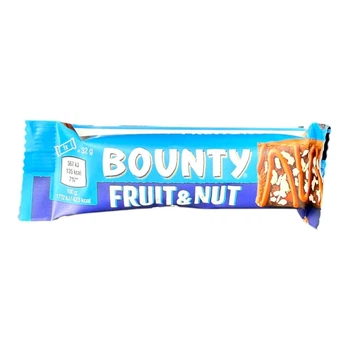 Батончик Bounty Triple Treat Fruit & Nut 32 грам