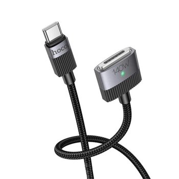 Кабель для зарядки Hoco Type-C - Mag3 140W 1.8 м Чёрный (U141)