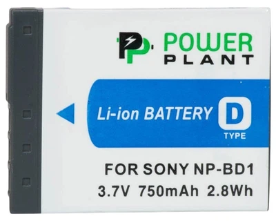 Bateria PowerPlant do Sony NP-BD1, NP-FD1 (DV00DV1204)