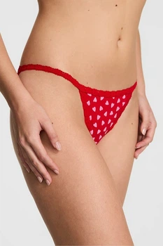 Трусики слип Victoria's Secret 1(XS) Красный (150944)