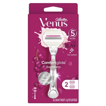 Бритва Gillette Venus Comfortglide Sugarberry 1 станок + 2 касети (8001090592330)