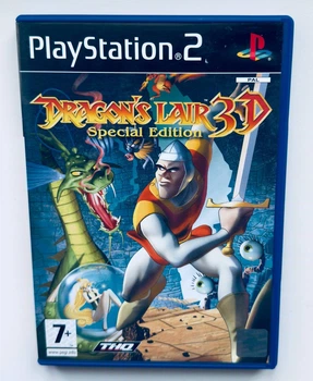 Диск для PlayStation 2 - Dragon's Lair 3D Special Edition, англійська версія, Б/В