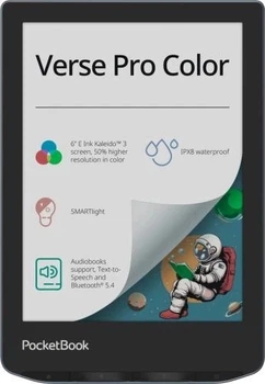 Электронная книга 6" Verse Pro Color, Stormy Sea, WiFi, 1448x1072 (E Ink Carta) PocketBook (teh0028657)