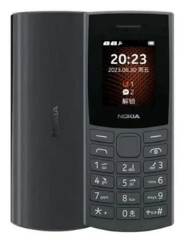 Мобільний телефон 105 SS 2023 Charcoal, 1 Sim NOKIA (teh0028135)