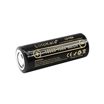 Акумулятор LiitoKala Lii-18A-N 18500 1500mah battery (Lii-18A-N)