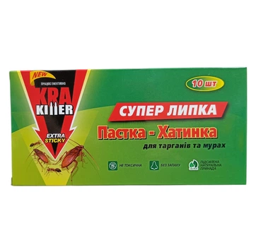 Ловушка KRA KILLER от тараканов и муравьев 10 шт.