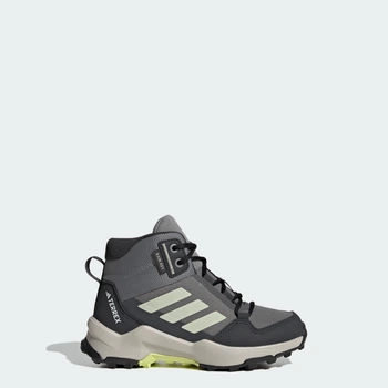 Дитячі туристичні черевики Terrex Ax4r Mid Rain.Rdy adidas KI5802 (31 EUR) сірий (4068812487644)