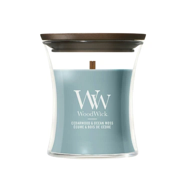 Ароматична свічка Woodwick Mini Cedarwood & Ocean Moss 85 г (2238137)