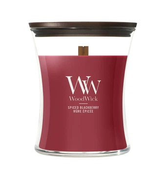 Ароматична свічка Woodwick Medium Spiced Blackberry 275 г (2670657E)