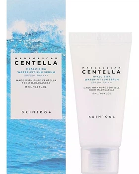 Крем сонцезахисний SKIN 1004 Madagascar Centella Hyalu-Cica Water-Fit Sun Serum SPF50+ PA++++ 15 ml