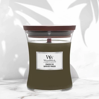 Ароматична свічка Woodwick Medium Frasier Fir 275 г (92175E)