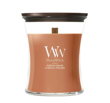 Ароматична свічка Woodwick Medium Pumpkin Praline 275 г (2670621E)