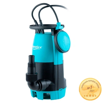 Дренажний насос Aquatica XKJa500E 0,5 кВт Hmax 6,1 м Qmax 210 л/хв технополимер