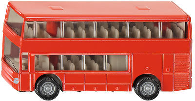 Model Siku 1:55 Autobus piętrowy czerwony (1321)