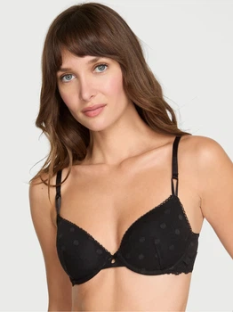 Бюстгальтер с косточками Victoria's Secret 16056070 40C Черный (1160367534)