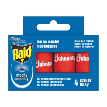 Липкая лента от мух Raid Essentials 4 шт