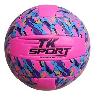 М'яч волейбольний TK Sport колір рожевий (C 70351)