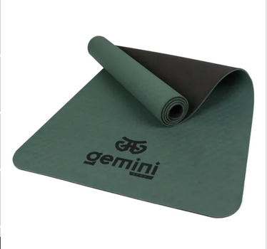 Коврик для фітнеса та йоги Gemini Sport TPE+TC 183 х 61 х 0,6см GE-60024