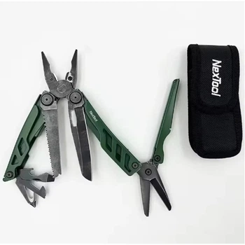 Мультитул NexTool Flagship Pro 16 функций нержавеющая сталь 110х40х21 мм зеленый