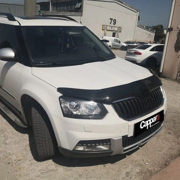 Дефлектор капоту Skoda Yeti 2013-2017 EuroCap 30710413