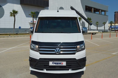 Дефлектор капота Volkswagen Crafter 2017- EuroCap 8029K038