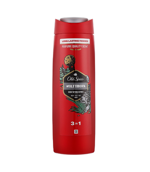 Гель для душа Old Spice Wolfthorn 3 в 1 для тела, волос и лица, 400 мл (4084500978973)