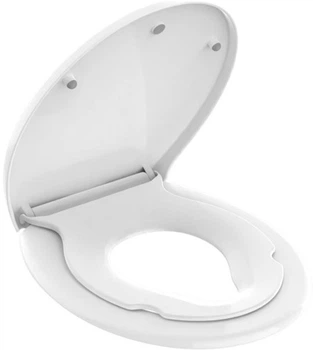 Сидения - крышка для унитаза Fabrika LEATHER LINE OVAL Family soft close полипропилен (FK-P4045)