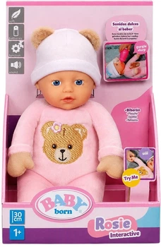 Интерактивная кукла Baby Born Рози со звуковыми эффектами 30 см (840481)