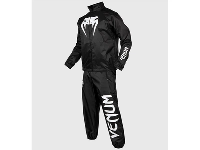 Костюм для згонки ваги VENUM Sauna Suit XXL чорний/білий (6080)