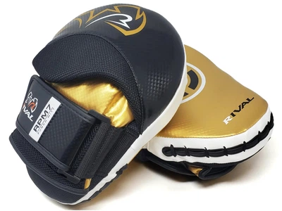 Лапи RIVAL Fitness Plus Punch Mitts один розмір золотий/чорний (5976)