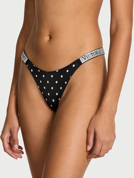 Трусики бікіні жіночі Victoria's Secret 840276744 L Чорні (1160569631)