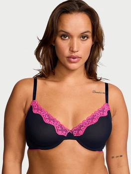 Бюстгальтер с косточками Victoria's Secret 423478268 32B Синий (1160522997)