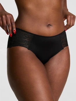 Трусики бразилиана женские Victoria's Secret 776083871 S Черные (1160544794)