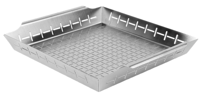 Koszyk do grillowania Vilde 489420 stal nierdzewna 39.5 x 35 x 6 cm (5900670122420)