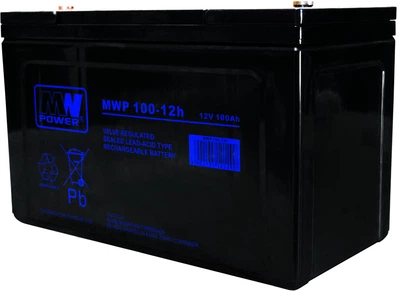 Akumulator MW Power VRLA AGM MWP 100-12h 12V 100Ah (5902135121290)