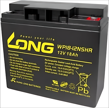 Аккумуляторная батарея Long AGM 12V 18Ah (WP18-12NSHR)