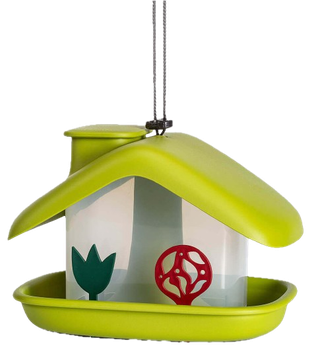 Karmnik dla ptakow Urbalive Domek 21 x 15 cm Zielony 1606970120 (8590415007937)