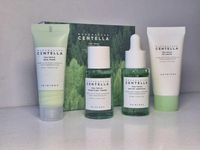 Набор от акне SKIN1004 Madagascar Centella Tea Trica Travel Kit с центеллой и чайным деревом для проблемной кожи (8809913833499)