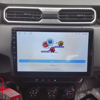 Штатная магнитола Lesko для Renault Duster II 2020-н.в. экран 9" 1/16Gb/ Wi-Fi Optima GPS Android