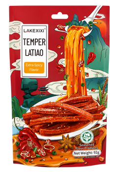 Снек Латяо Lakexixi Extra Spicy Stick 92г