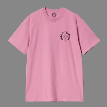 Футболка Chrome Hearts 88959 рожевого кольору, розмір M