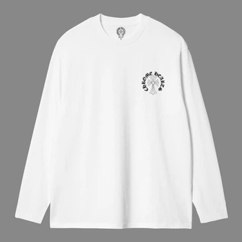 Лонгслів Chrome Hearts 88934 білого кольору, розмір M